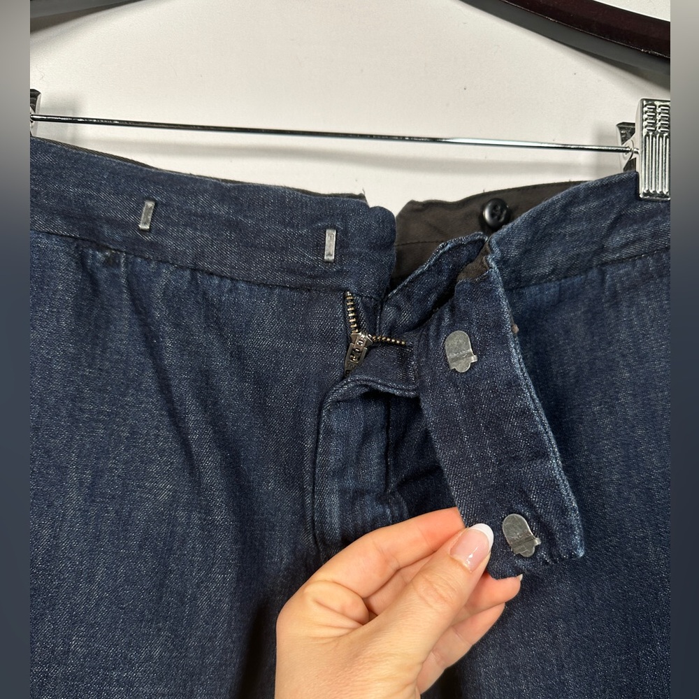 Polo Ralph Lauren Navy Heritage Inspired Pants adjustable tabs 36x30 - Picture 5 of 15